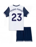 Tottenham Hotspur Pedro Porro #23 Kotipaita Lasten 2024-25 Lyhythihainen (+ shortsit)